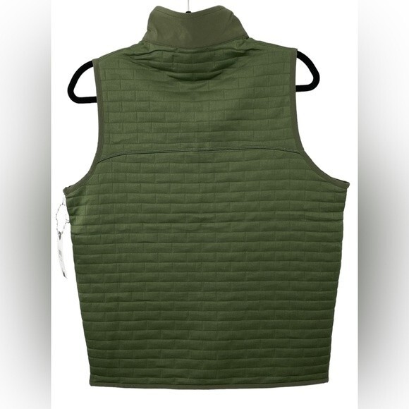 NWT Coast Men’s Foredeck Vest Lightweight Jacket Multiple Pockets Green SMALL - Picture 3 of 11